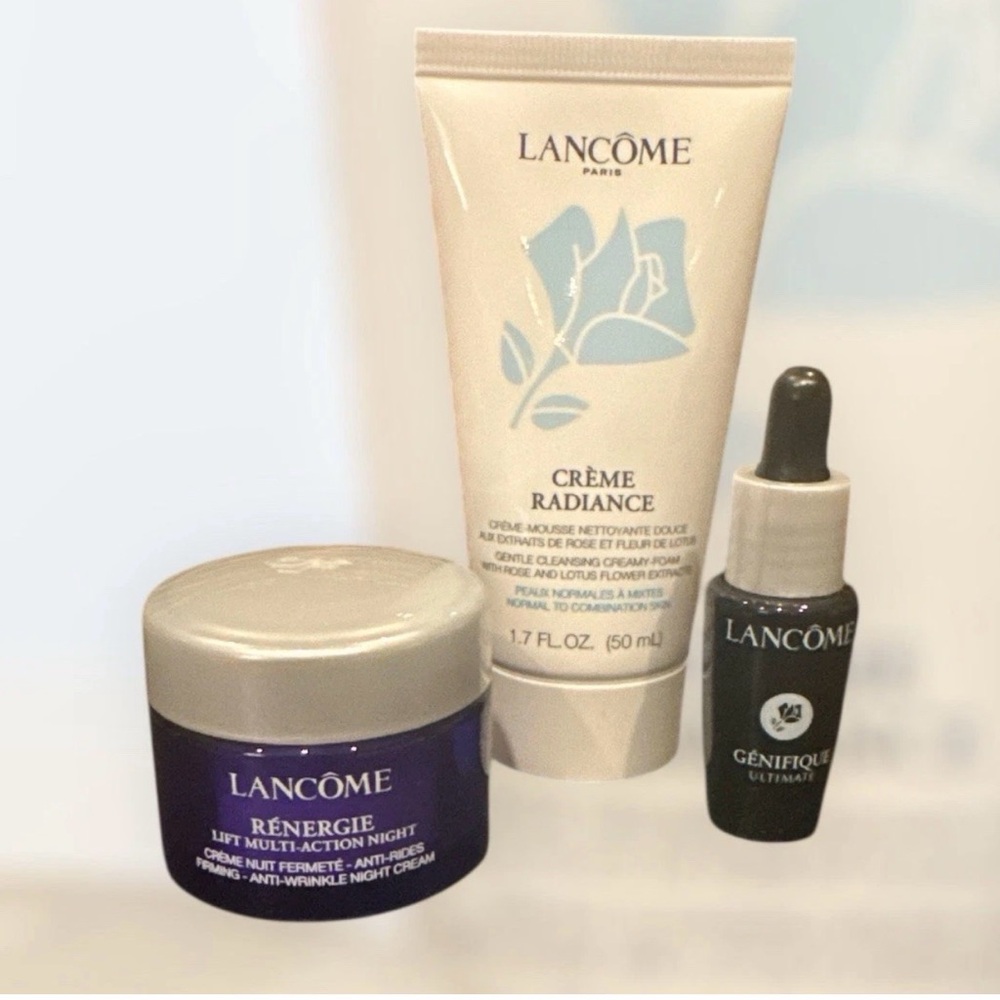 Lancôme Renergie, Génifique, & Crème Radiance